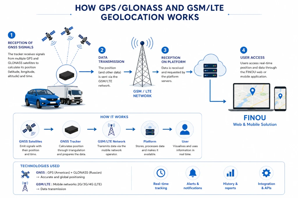 GPS Tracking Principle