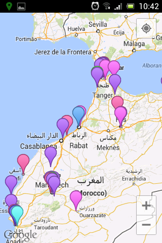 Applications mobile pour système de Géolocalisation FINOU