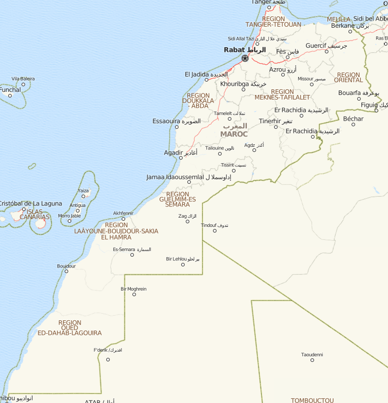 Maroc Maps